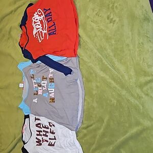 3 Holiday Juniors Top Red Sequin What The Elf? A Little Nice A Lot Of Naughty L